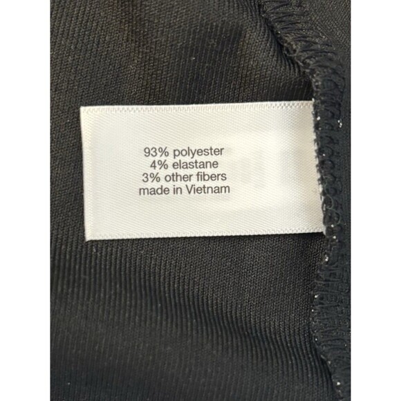 LANE BRYANT Off the Shoulder Illusion Top Black Sparkle 22/24 Long Sleeve Party - Picture 11 of 15